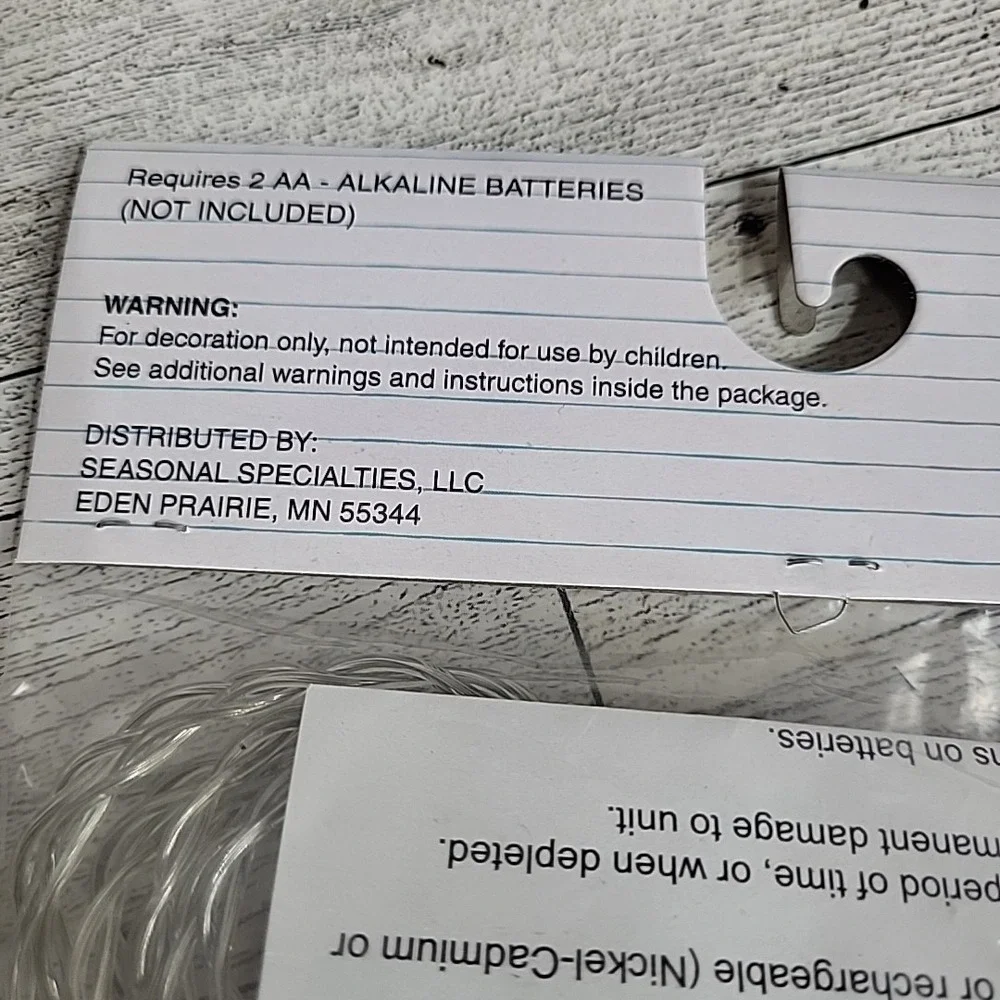 Apple‎ String Lights Set Of 2 Warm White LED 3.5ft Battery Operated NEW Teacher